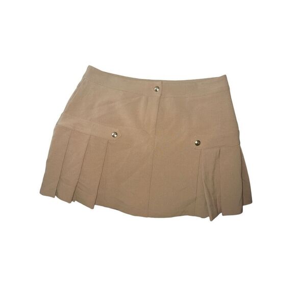 ✨DREW Women’s Ingrid Camel Sz 8 Mini Skirt✨ - Picture 2 of 5